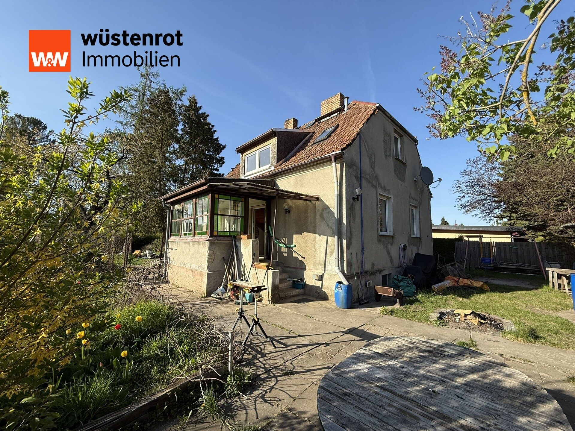 Immobilienangebot - Neuenhagen bei Berlin / Bollensdorf - Alle - Sanierungsbedürftiges  Einfamilienhaus in Neuenhagen bei Berlin