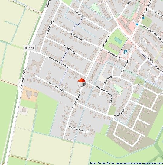 Immobilienangebot - Meppen - Alle - Sehr schöne, kleine ETW mit ca. 65 m² Wohnfläche im 1.OG  in Meppen zentrumnah zu verkaufen.