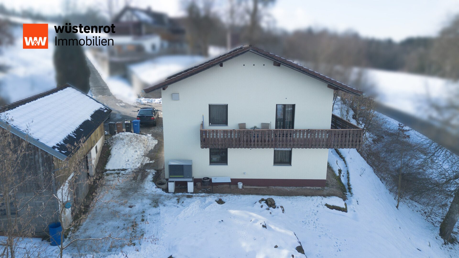 Immobilienangebot - Vilshofen - Alle - Freistehendes Einfamilienhaus mit Weitblick im Bieterverfahren – großes Grundstück, PV & Scheune