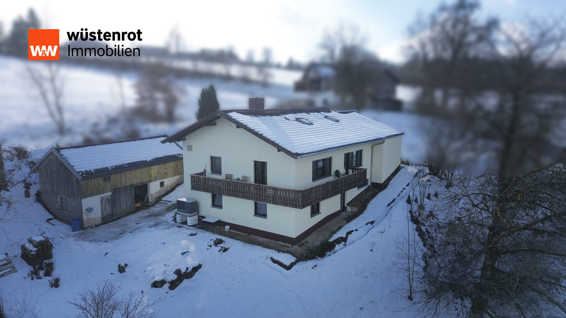Immobilienangebot - Vilshofen - Alle - Freistehendes Einfamilienhaus mit Weitblick im Bieterverfahren – großes Grundstück, PV & Scheune