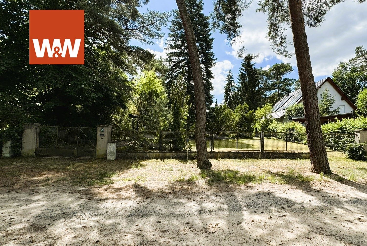 Immobilienangebot - Zernsdorf - Alle - Baugrundstück in Zernsdorf -Nähe Lankensee inkl. Wasserparzelle in nur 3 MInuten zu Fuß
