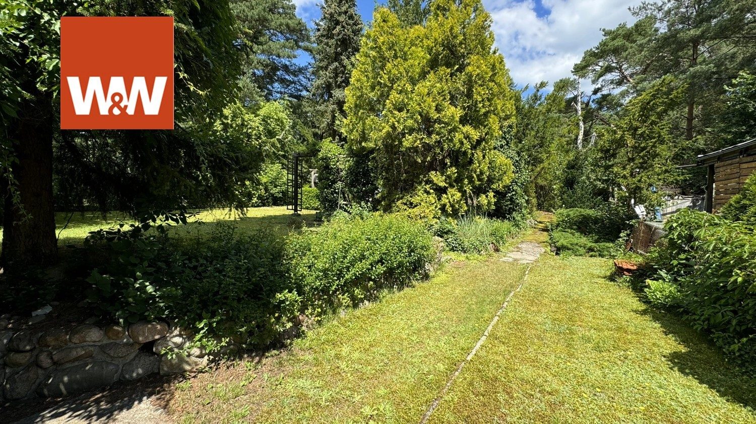 Immobilienangebot - Zernsdorf - Alle - Baugrundstück in Zernsdorf -Nähe Lankensee inkl. Wasserparzelle in nur 3 MInuten zu Fuß