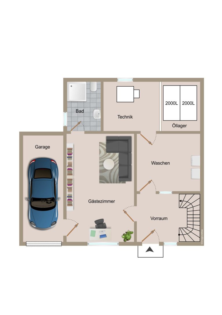 Immobilienangebot - Bretten / Rinklingen - Alle - Platz für die Familie – Doppelhaushälfte in Bretten-Rinklingen