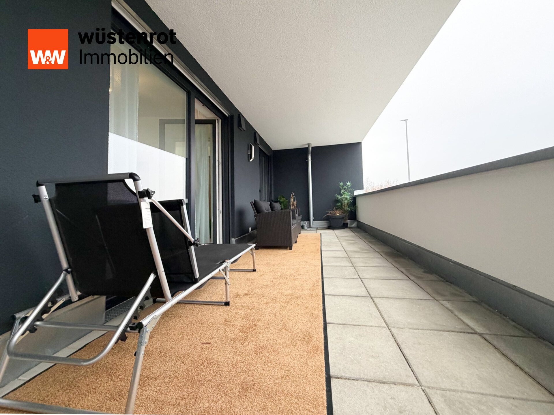 Immobilienangebot - Gaimersheim - Alle - Moderne 2-Zimmer-Wohnung – teilmöbliert mit großen Balkon und Stellplatz