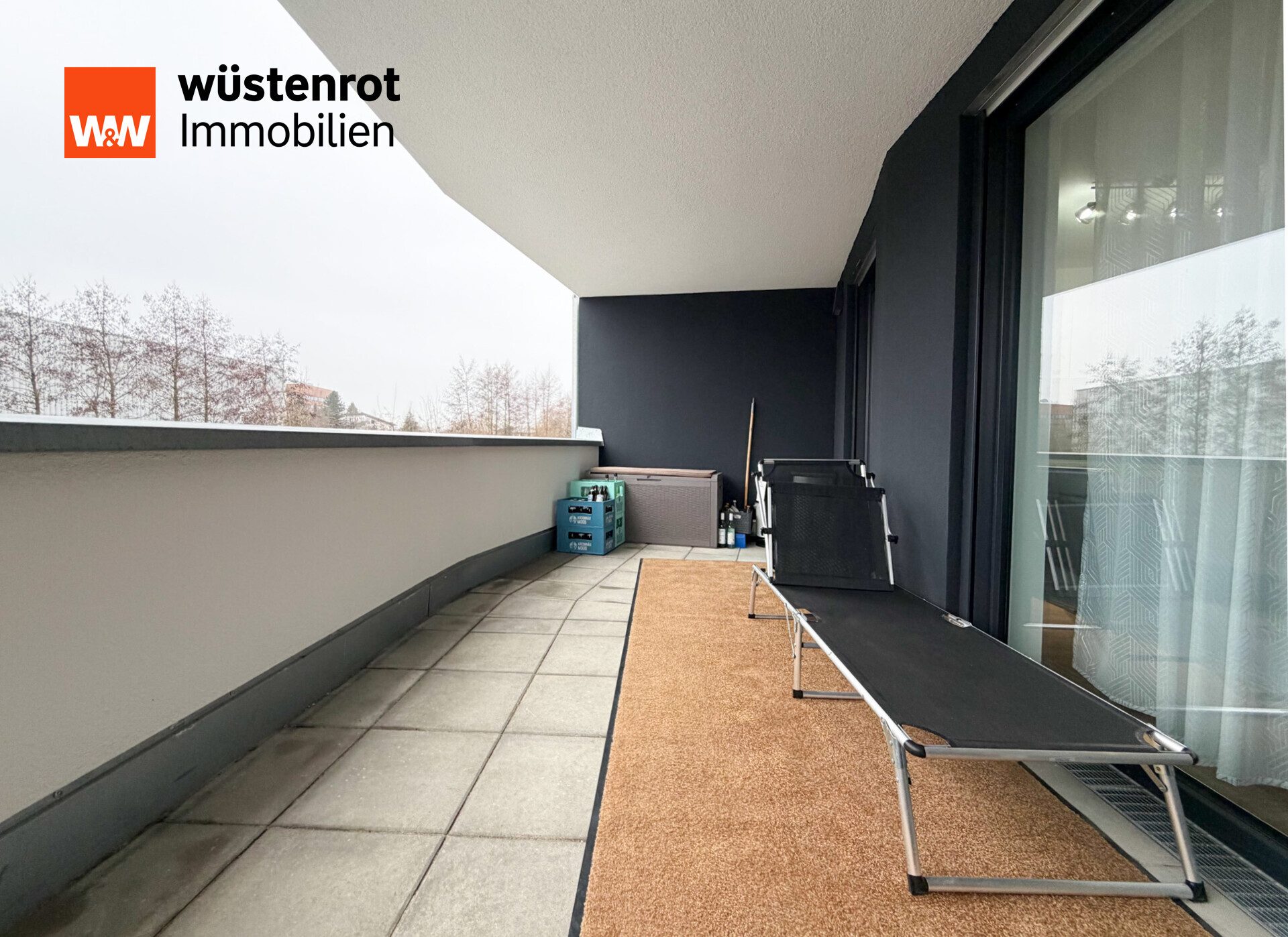 Immobilienangebot - Gaimersheim - Alle - Moderne 2-Zimmer-Wohnung – teilmöbliert mit großen Balkon und Stellplatz