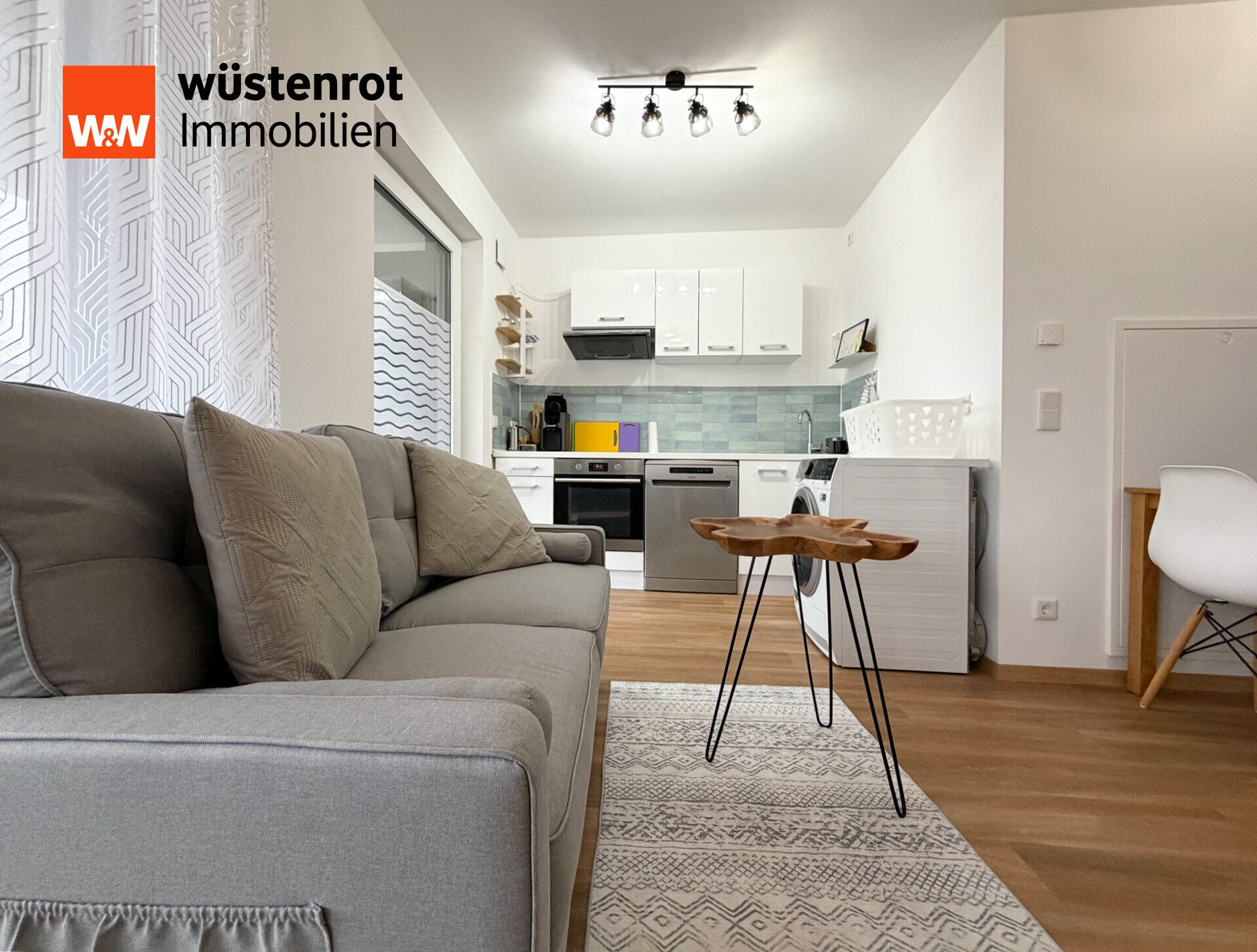 Immobilienangebot - Gaimersheim - Alle - Moderne 2-Zimmer-Wohnung – teilmöbliert mit großen Balkon und Stellplatz