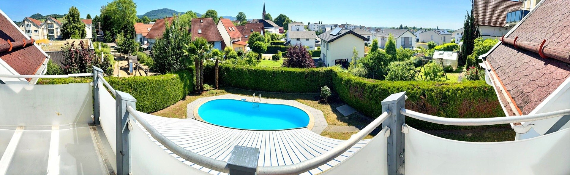 Immobilienangebot - Baden-Baden / Steinbach - Alle - *ARCHITEKTONISCHES WOHNEN: Kein Haus von der Stange! Garten, Pool, 2 Terrassen, Balkon, Garage*