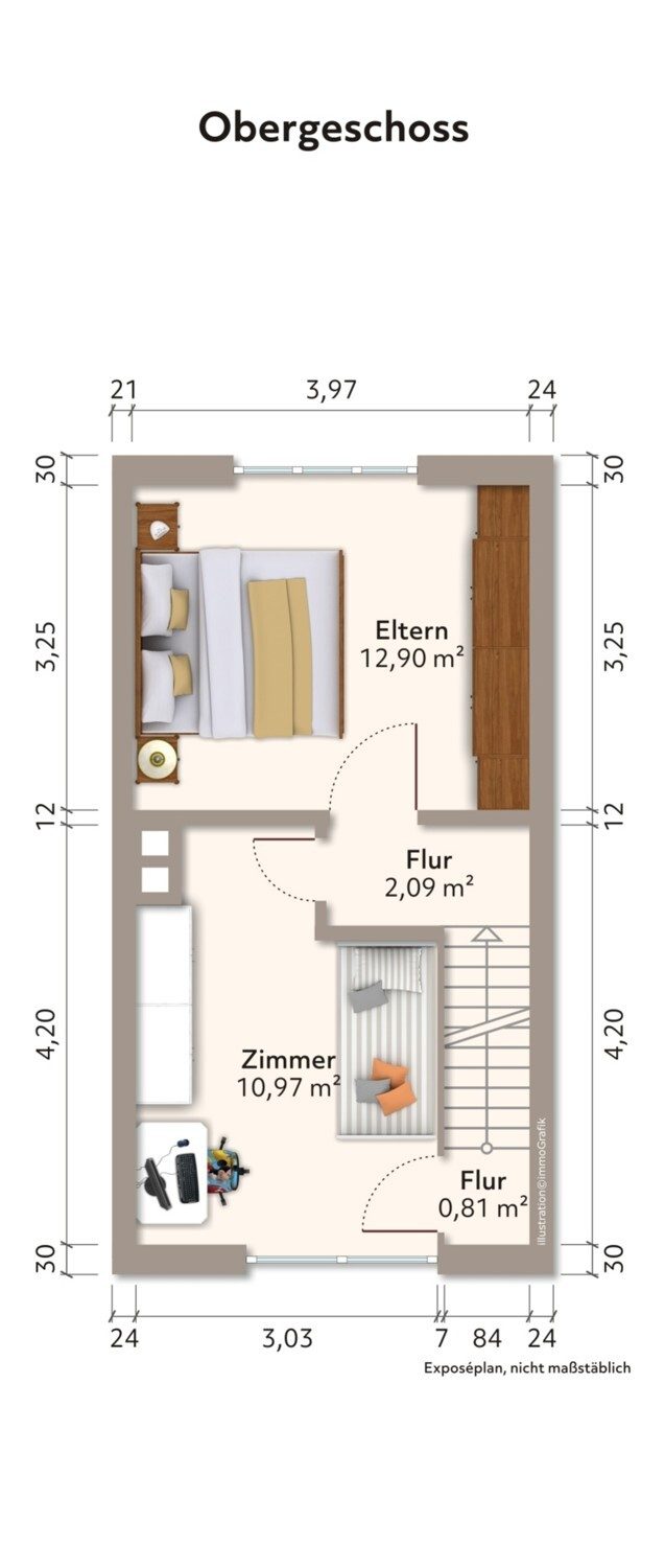 Immobilienangebot - Kiel - Alle - Viel Haus auf kompaktem Raum – teilmodernisiertes Reihenmittelhaus