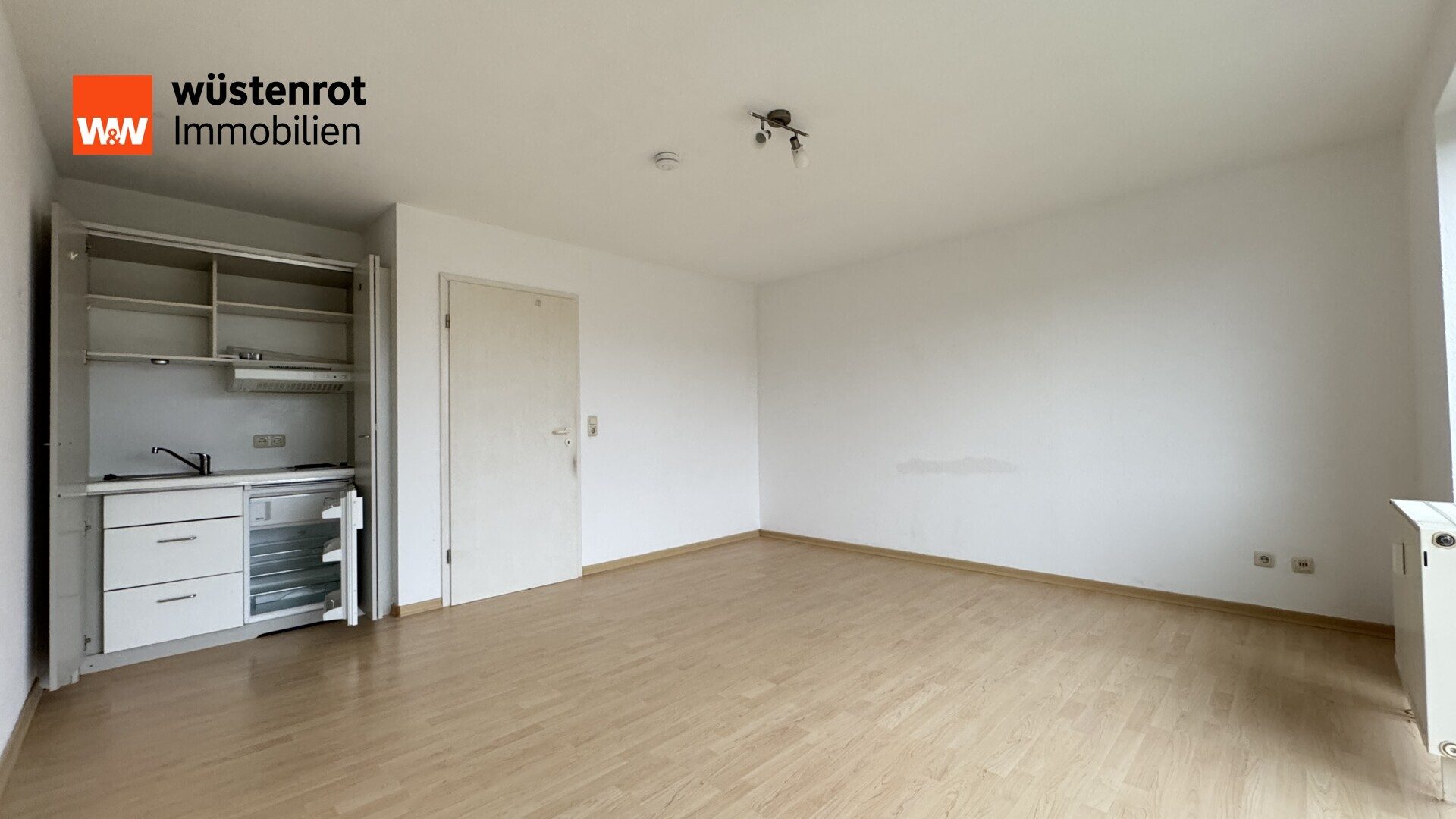 Immobilienangebot - Kramerhof / Parow - Alle - Kompakte Kapitalanlage nahe Strand & Hochschule – 1-Zimmer-Apartment mit Balkon und Stellplatz