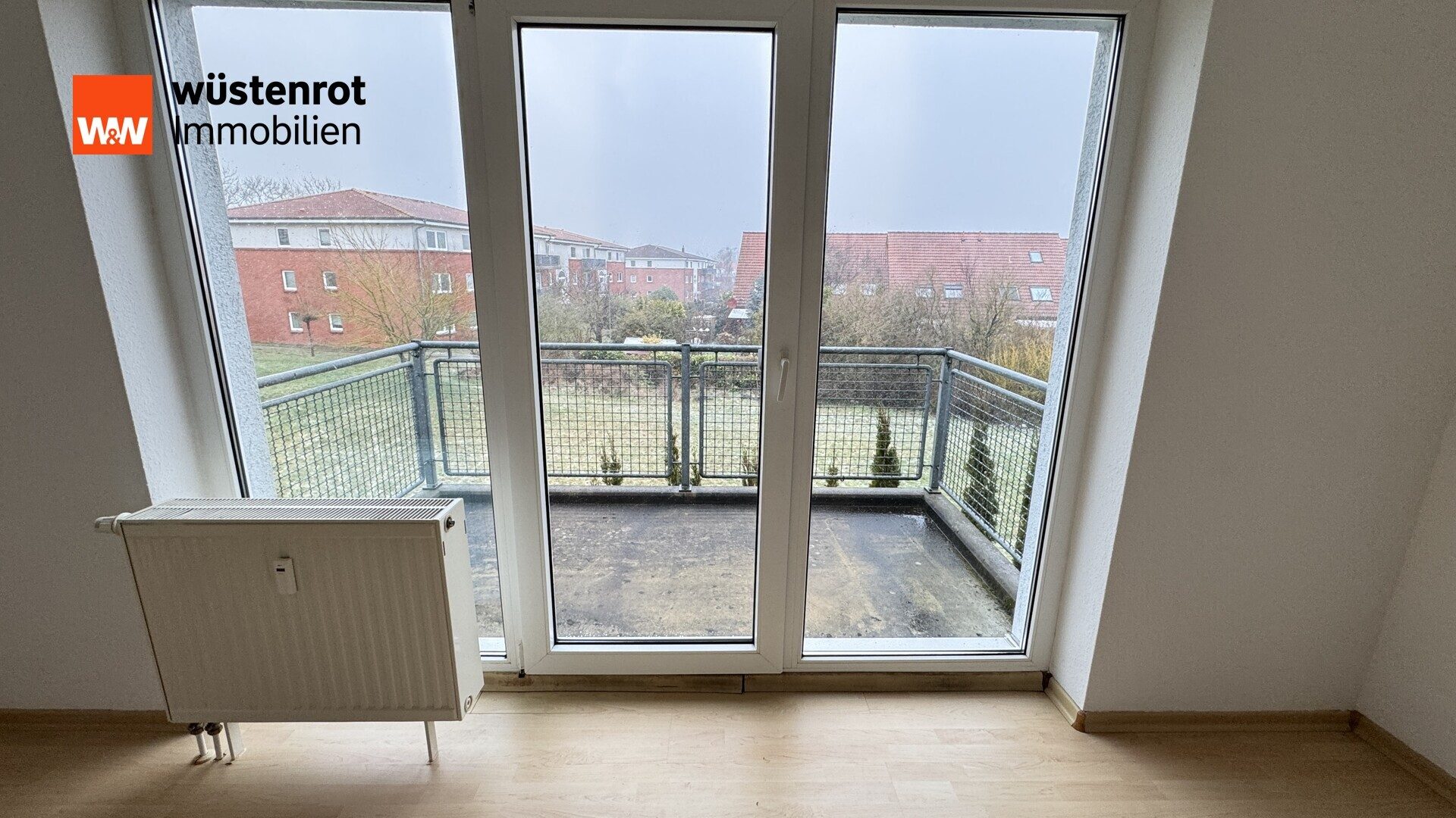 Immobilienangebot - Kramerhof / Parow - Alle - Kompakte Kapitalanlage nahe Strand & Hochschule – 1-Zimmer-Apartment mit Balkon und Stellplatz