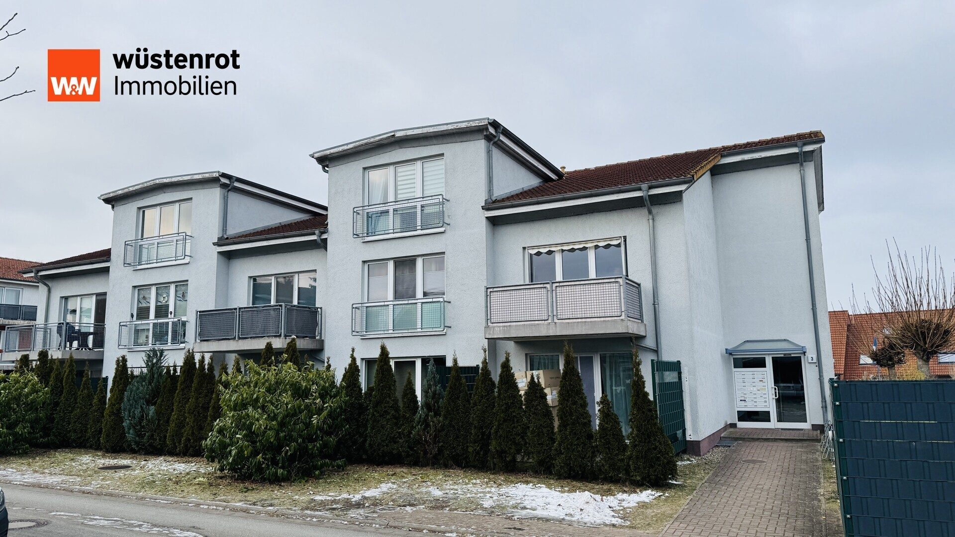 Immobilienangebot - Kramerhof / Parow - Alle - Kompakte Kapitalanlage nahe Strand & Hochschule – 1-Zimmer-Apartment mit Balkon und Stellplatz
