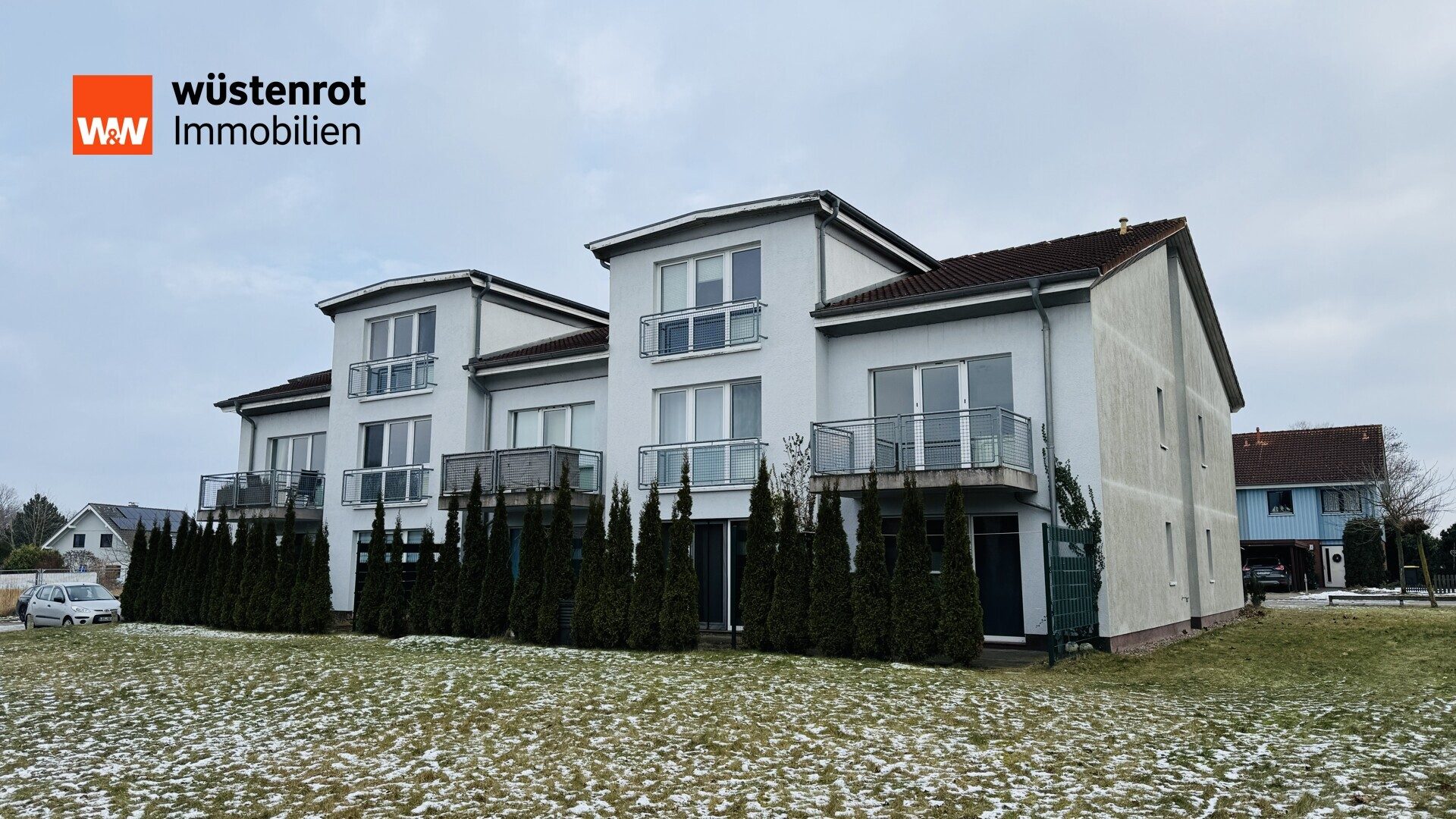Immobilienangebot - Kramerhof / Parow - Alle - Kompakte Kapitalanlage nahe Strand & Hochschule – 1-Zimmer-Apartment mit Balkon und Stellplatz