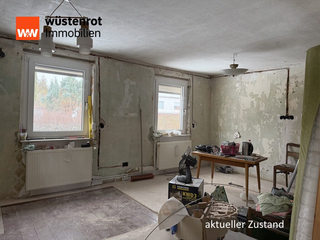 Immobilienangebot - Magdeburg / Hopfengarten - Alle - Handwerker-/ Sanierungsobjekt mit großem Grundstück im schönen Magdeburger Hopfengarten
