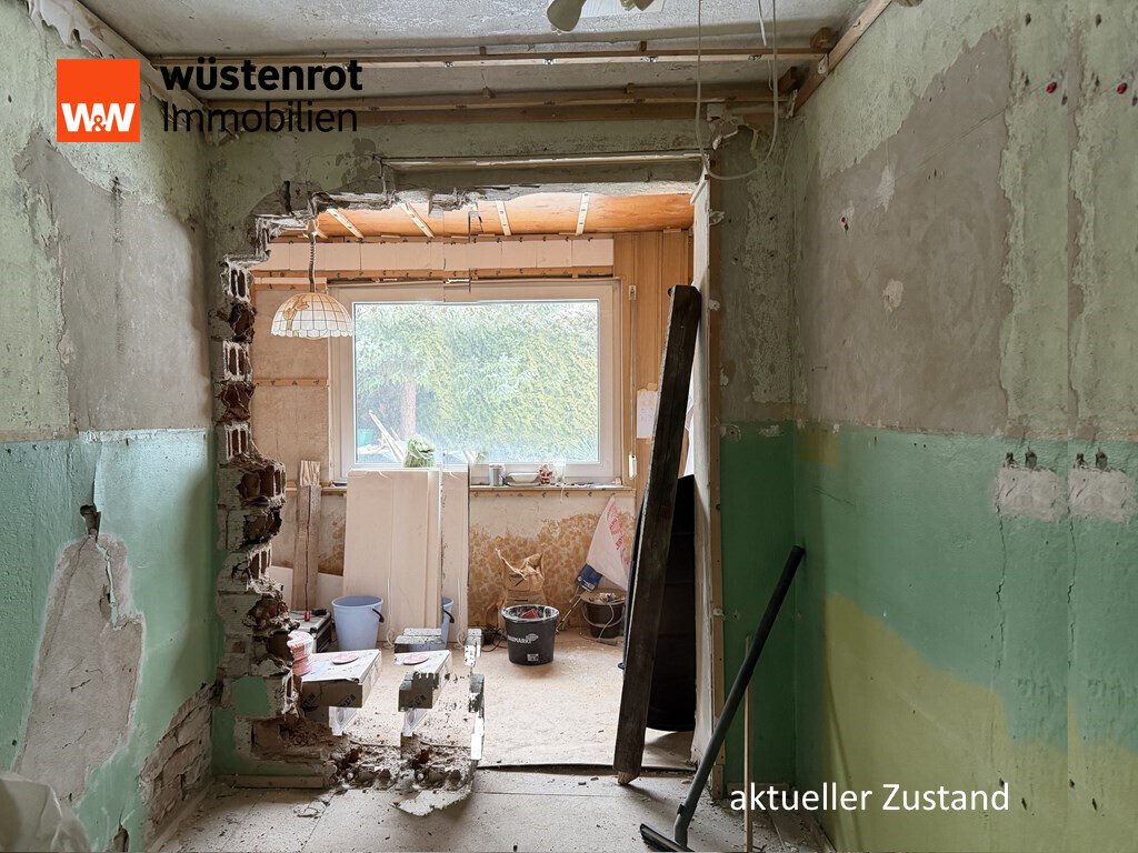 Immobilienangebot - Magdeburg / Hopfengarten - Alle - Handwerker-/ Sanierungsobjekt mit großem Grundstück im schönen Magdeburger Hopfengarten
