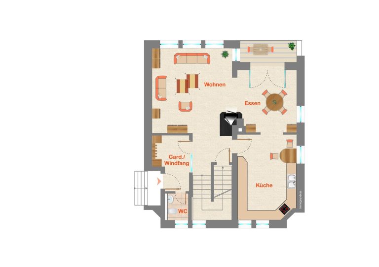 Immobilienangebot - Neuhütten - Alle - Energieeffizientes freistehendes Einfamilienhaus mit moderner Technik, Solaranlage & Wohnkomfort