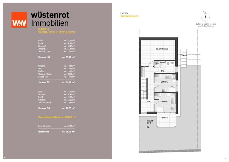Immobilienangebot - Plochingen - Alle - Moderne Doppelhaushälfte im Bauhausstil