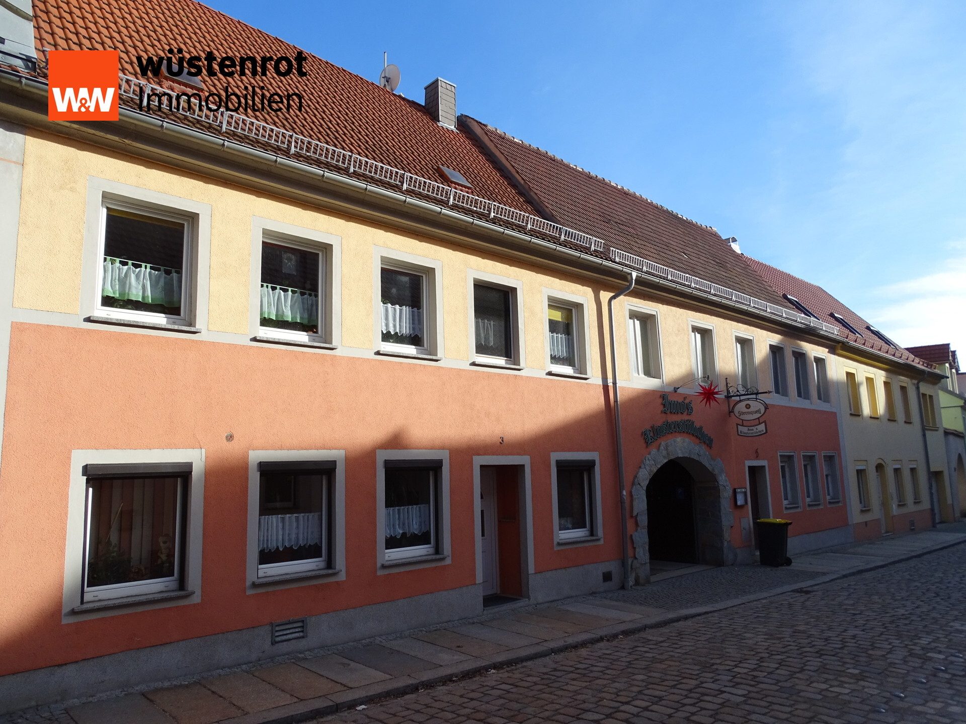 Immobilienangebot - Großenhain - Alle - Gaststätte mit Wohnraum oder Pension - Zentrales Wohn- und Geschäftshaus im Herzen von Großenhain