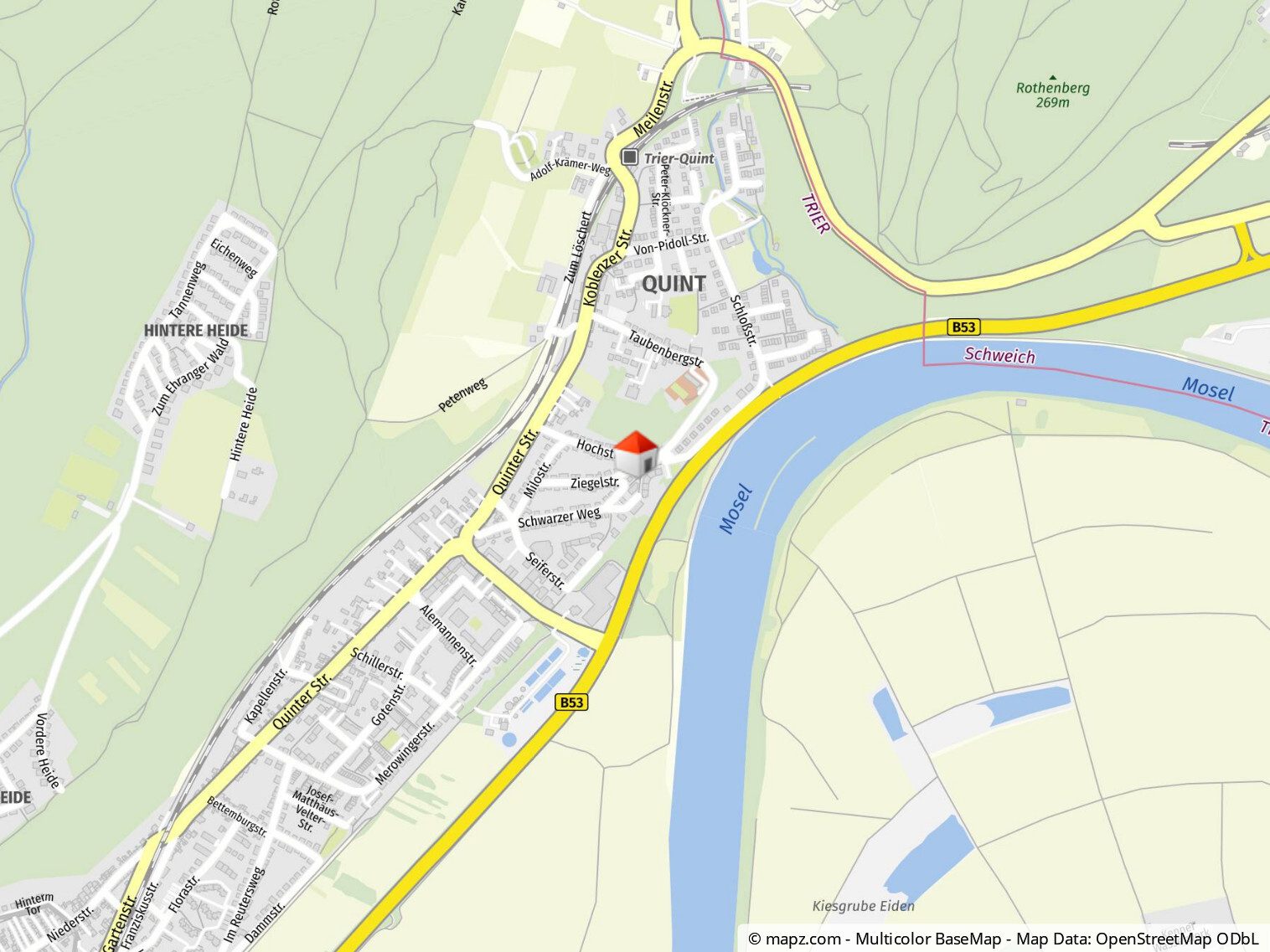 Immobilienangebot - Trier / Ehrang - Alle - Doppelhaushälfte mit viel Platz!
