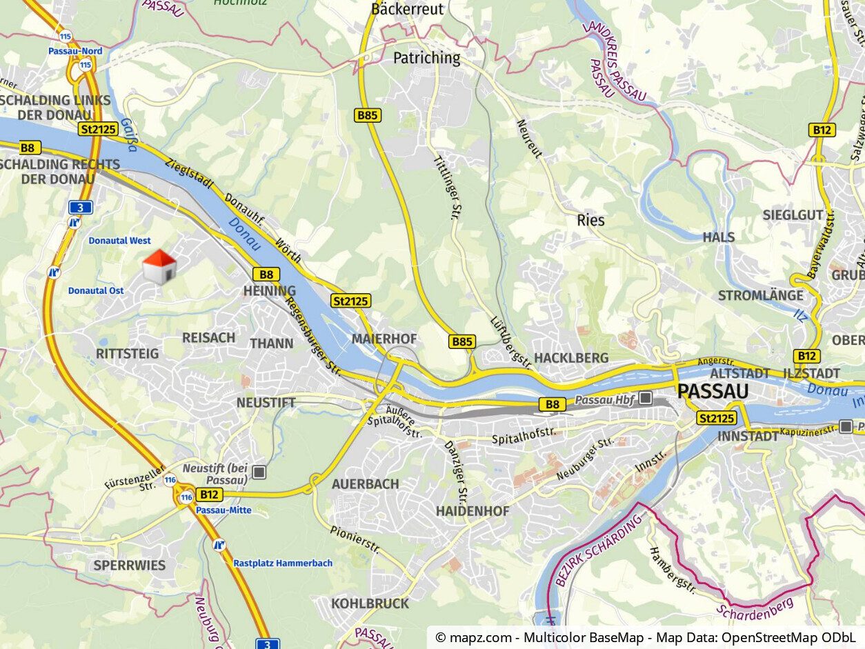 Immobilienangebot - Passau - Alle - Top Chance! Haus für`s Herz! 
RMH mit Garage, in toller Wohnlage und viel Platz für die Familie.