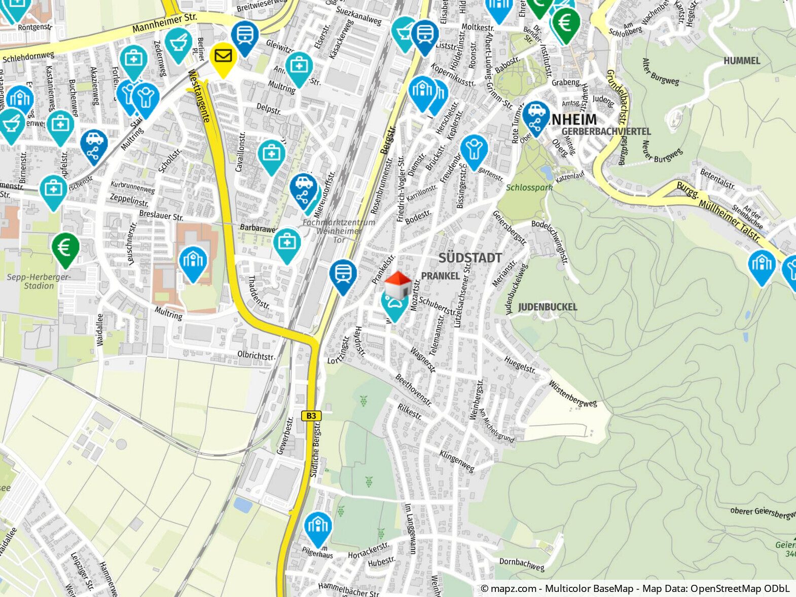 Immobilienangebot - Weinheim - Alle - Wohntraum auf 120m² in Weinheim mit Blick in die Rheinebene