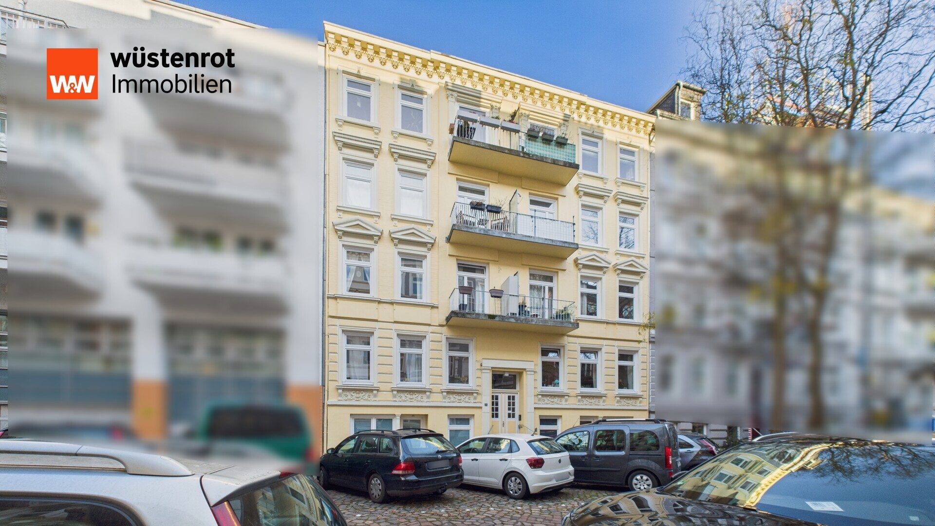 Immobilienangebot - Hamburg - Alle - Gründerzeit-MFH in EImsbüttel mit Ausbaureserve