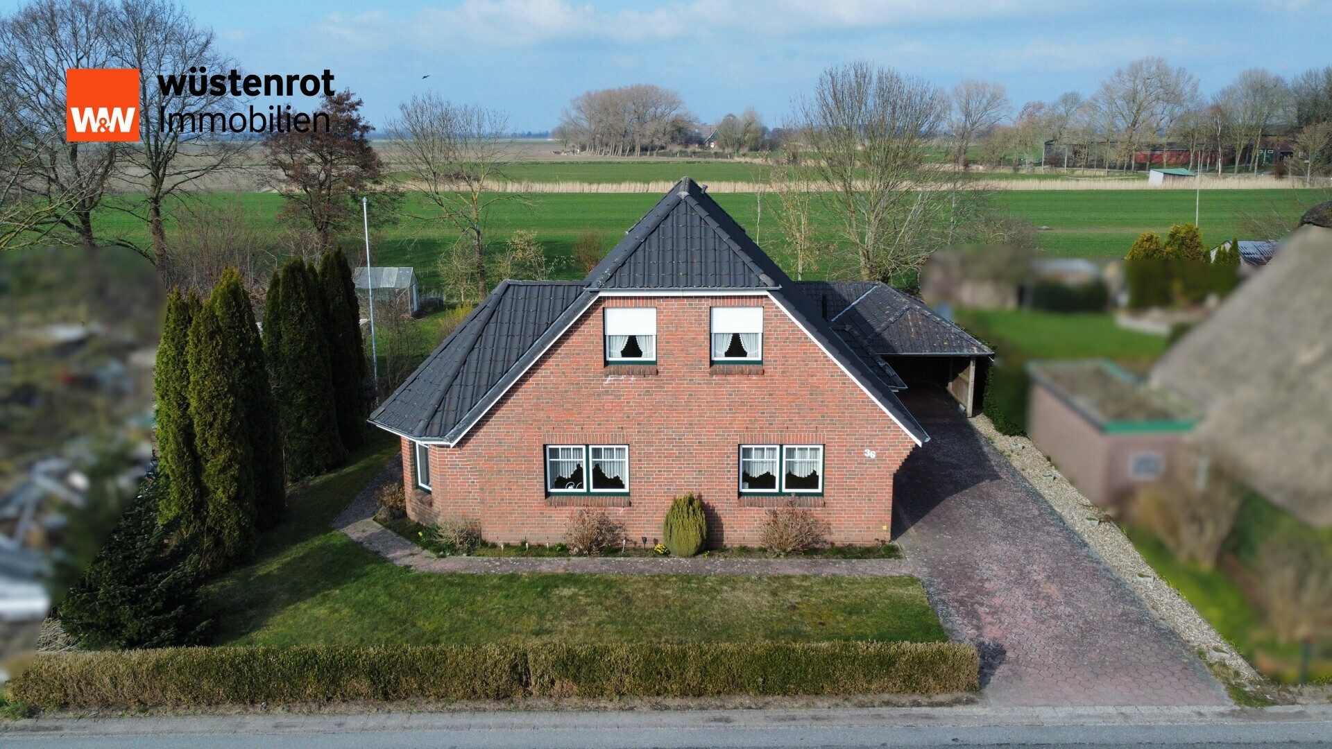 Immobilienangebot - Kollmar - Alle - Einfamilienhaus direkt am Elbdeich