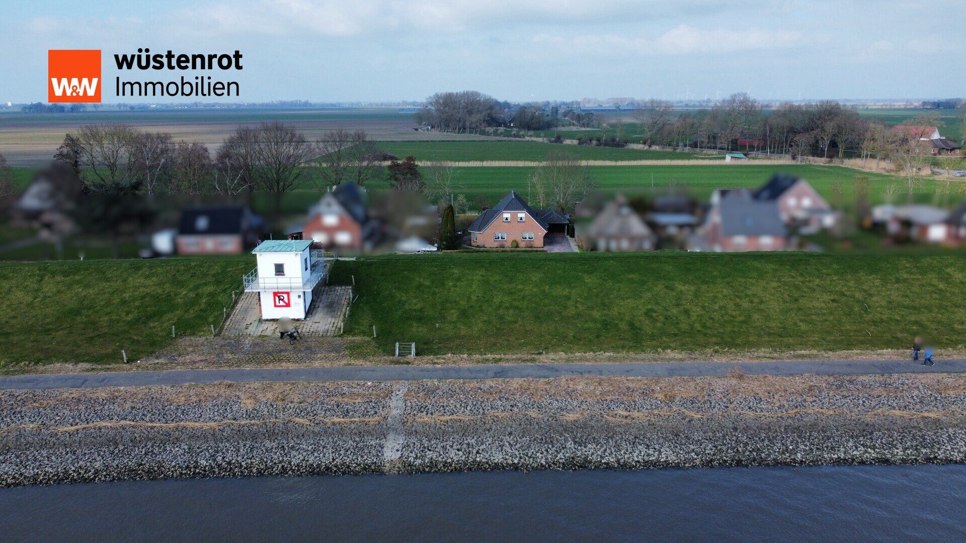Immobilienangebot - Kollmar - Alle - Einfamilienhaus direkt am Elbdeich