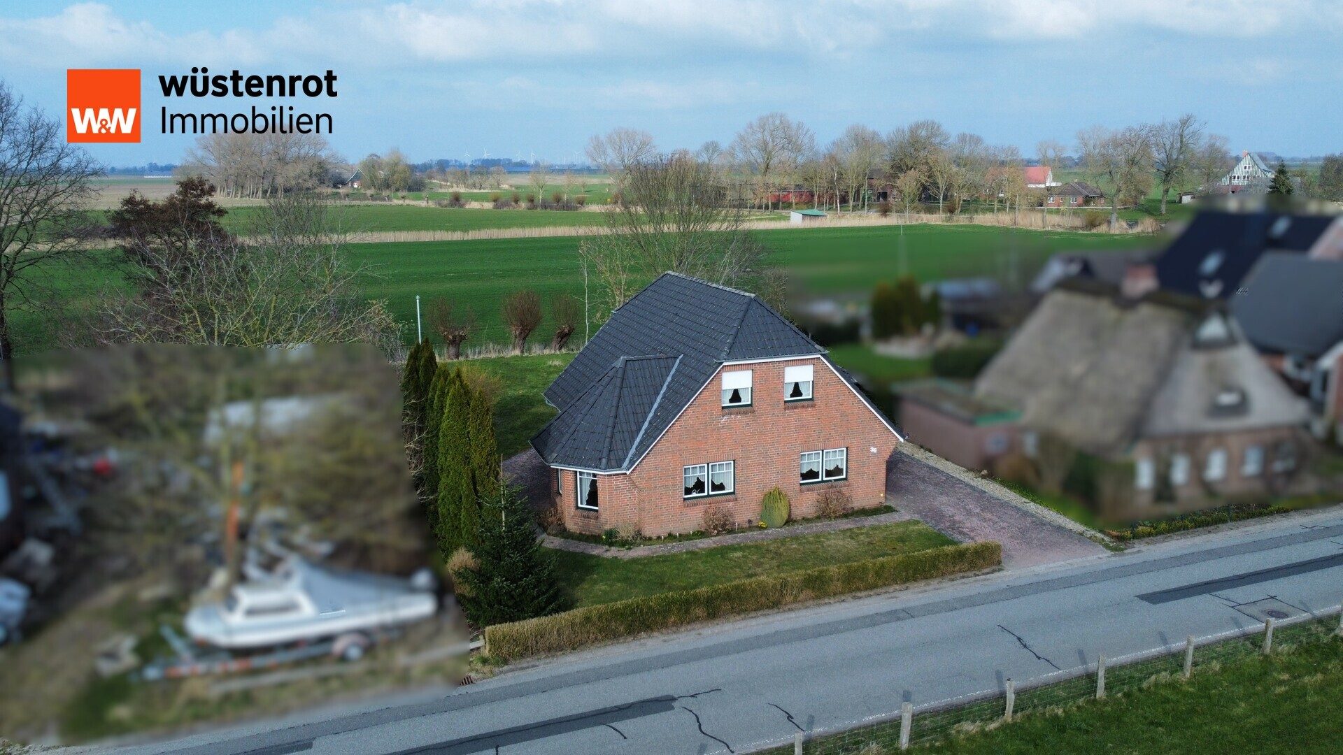 Immobilienangebot - Kollmar - Alle - Einfamilienhaus direkt am Elbdeich