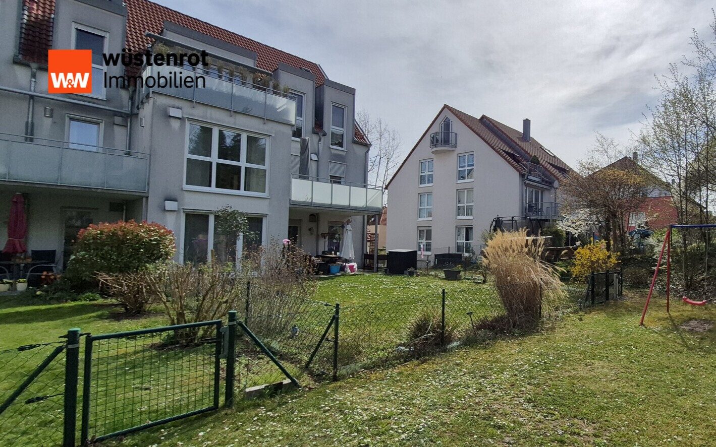 Immobilienangebot - Fürth - Alle - Charmante 3,5- Zimmer Wohnung mit Gartenflair !