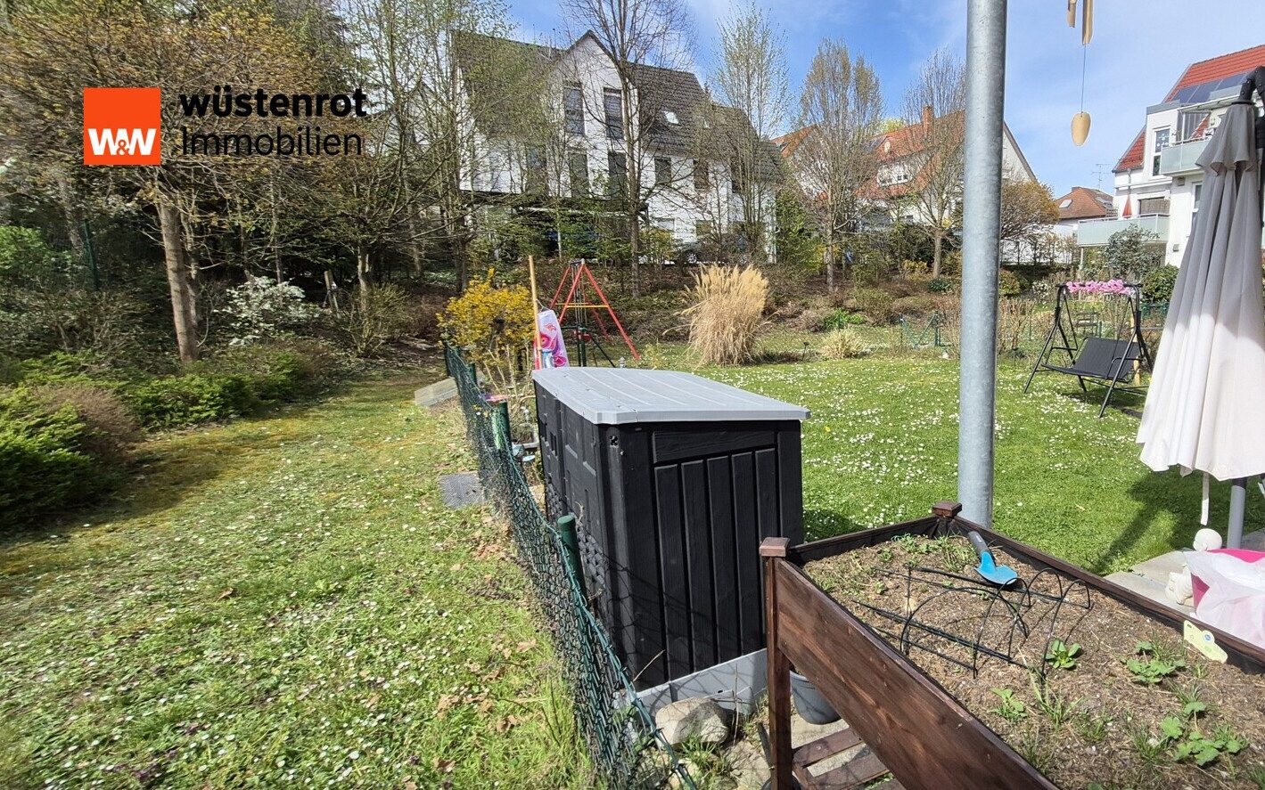 Immobilienangebot - Fürth - Alle - Charmante 3,5- Zimmer Wohnung mit Gartenflair !
