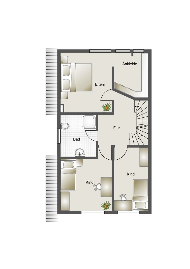 Immobilienangebot - Leingarten / Schluchtern - Alle - Großzügige Doppelhaushälfte  mit Einliegerwohnung in ruhigem Wohngebiet