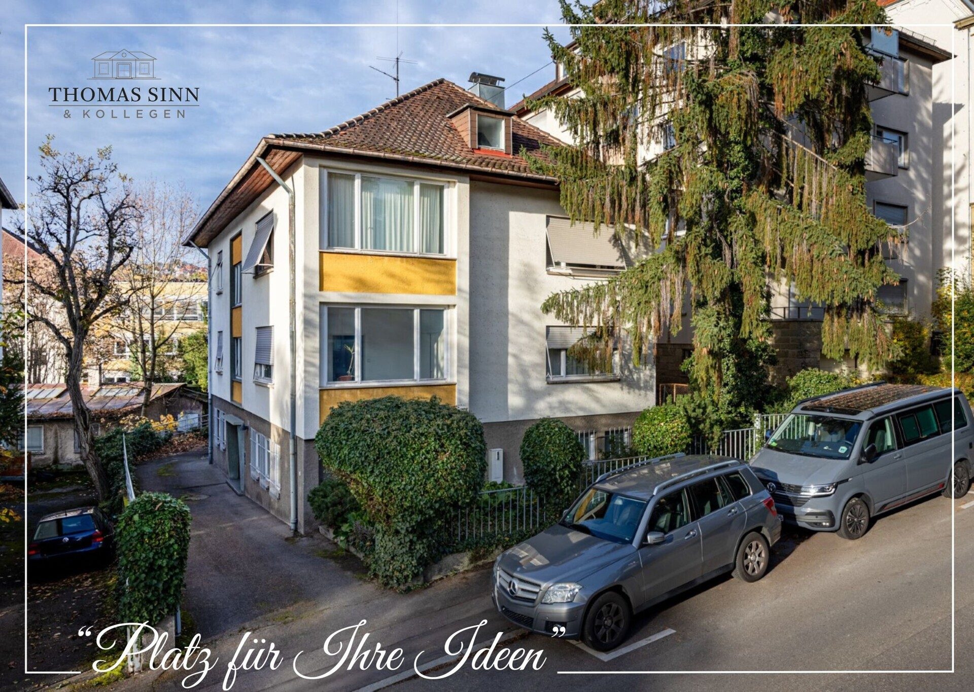 Immobilienangebot - Stuttgart - Alle - Renovierungsbedürftiges 3-Familienhaus in sehr guter Wohnlage von Stuttgart-Nord.
