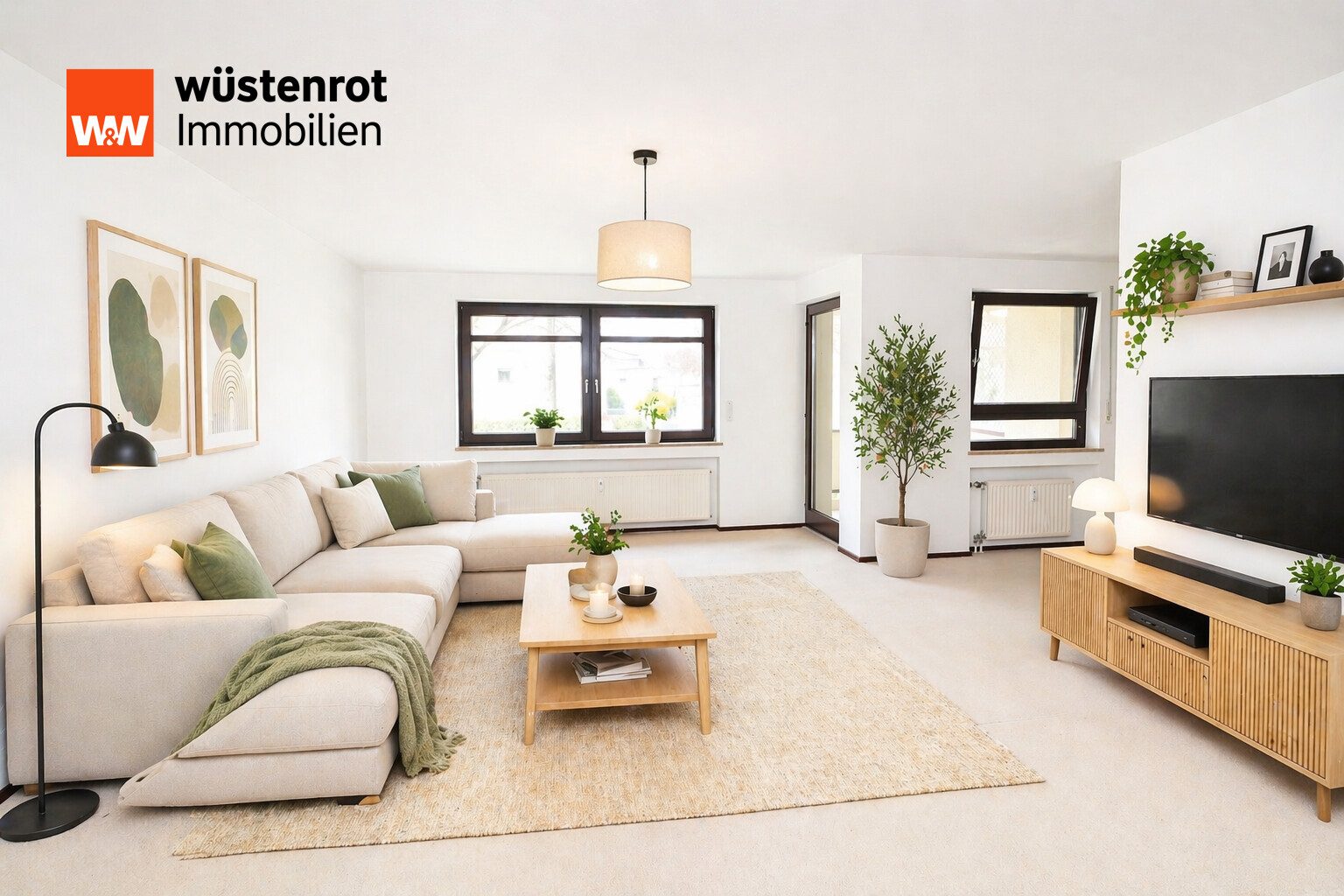 Immobilienangebot - München - Alle - Großzügige 3-Zimmer-Wohnung mit zwei Balkonen in gepflegter Wohnanlage in München-Forstenried