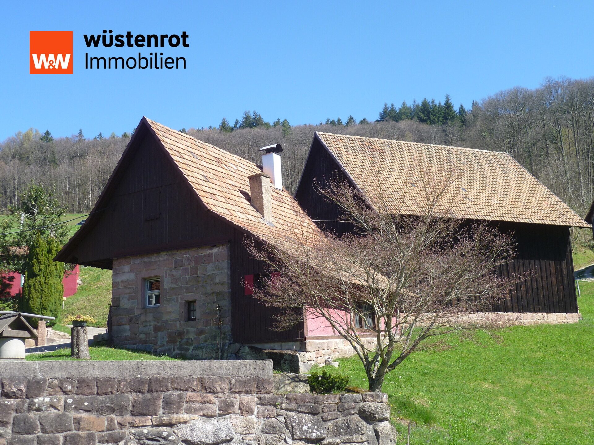 Immobilienangebot - Sasbachwalden - Alle - Ehemaliges Bauernhaus in Sasbachwalden - 
Anwesen mit 2 Wohnungen