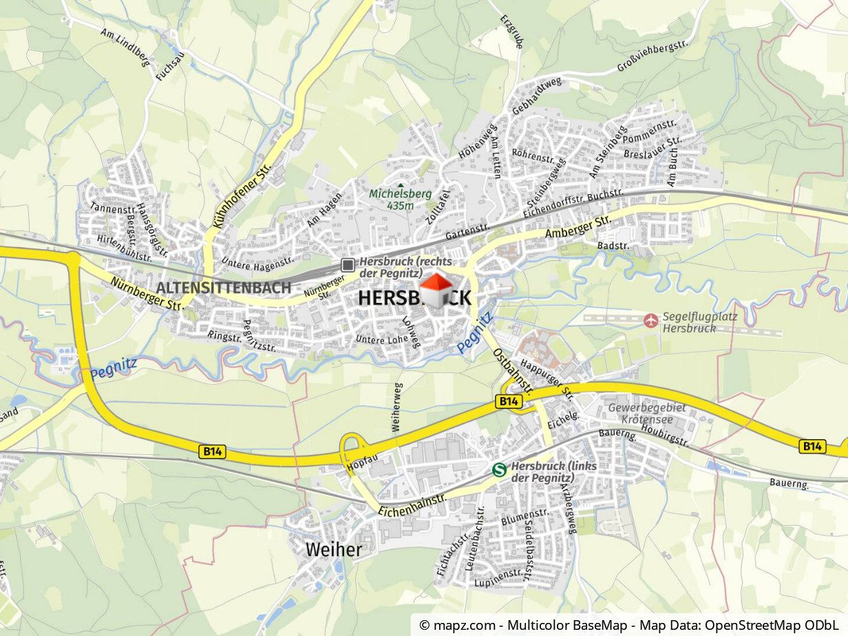 Immobilienangebot - Hersbruck - Alle - Etabliertes Wohn- und Geschäftshaus 
in Hersbrucks bester Lage