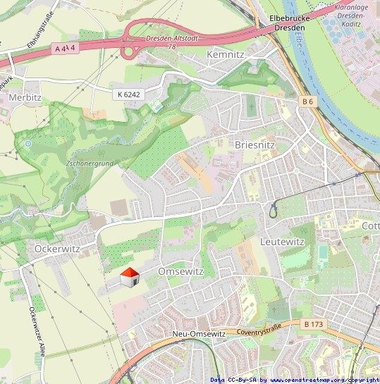 Immobilienangebot - Dresden / Omsewitz - Alle - DHH im Dresdener Nord-Osten