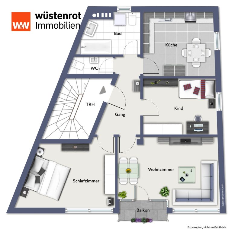 Immobilienangebot - Mengen - Alle - Kapitalanlage mit ca. 6,3 % Bruttorendite -  Wohn- und Geschäftshaus im Zentrum von Mengen