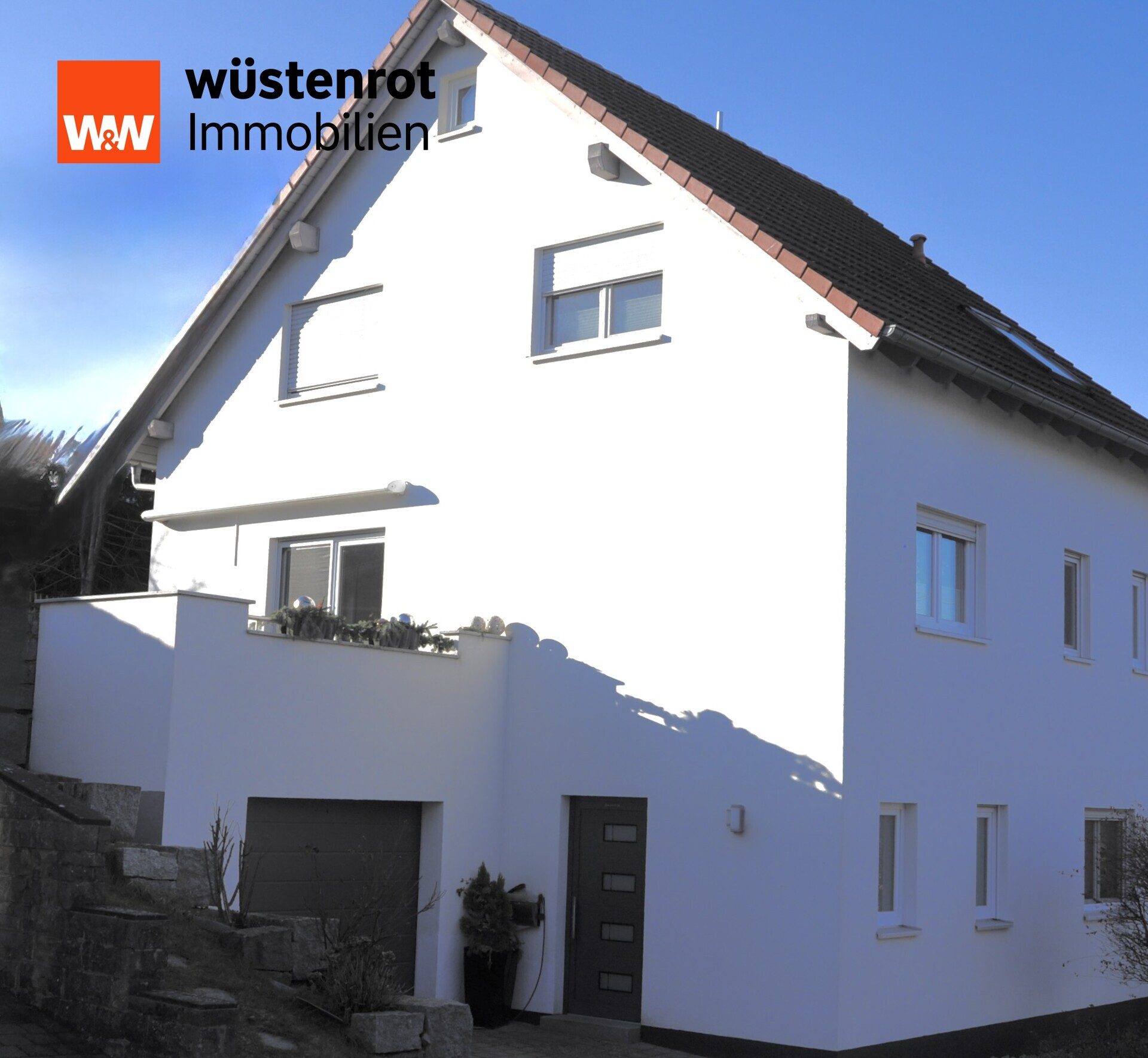 Immobilienangebot - Ellwangen (Jagst) - Schrezheim - Alle - * DHH  Ellwangen/Schrezheim  * 
Modernes Wohnen in perfekter Harmonie