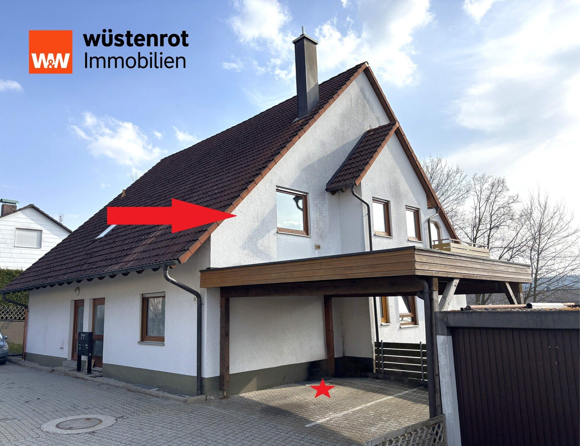 Immobilienangebot - Reichenschwand - Alle - Gemütliche 2-Zimmer-Dachgeschoss-Wohnung
ca. 56 m², mit EBK und Carport