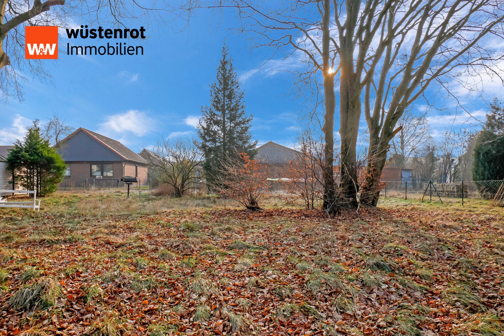 Immobilienangebot - Wasbek - Alle - Top Baugrundstück im B-Plan-Bereich für Bungalow im beliebten Wasbek OT Bullenbek