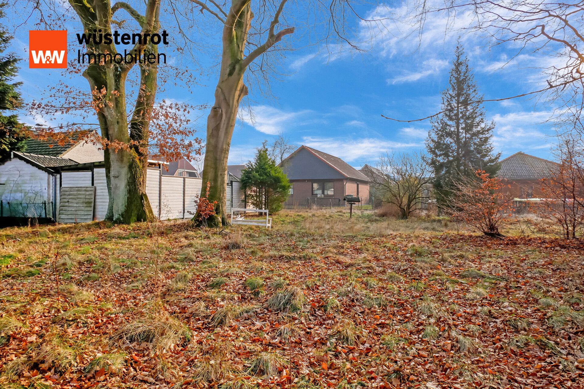 Immobilienangebot - Wasbek - Alle - Top Baugrundstück im B-Plan-Bereich für Bungalow im beliebten Wasbek OT Bullenbek