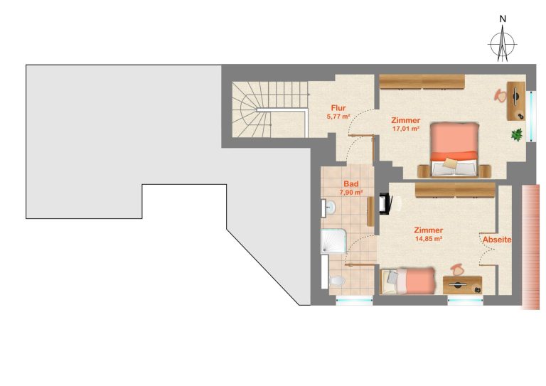Immobilienangebot - Schwielowsee - Alle - Doppelhaushälfte mit traumhaftem Grundstück und Ausbaupotenzial für ein zusätzliches Hinterhaus in Schwielowsee zu verkaufen...