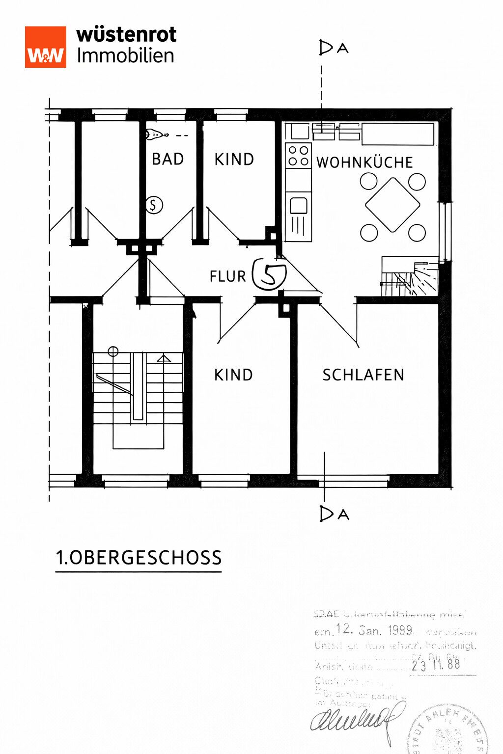 Immobilienangebot - Ahlen / Ahringhoff - Alle - Gepflegte Maisonettewohnung in ruhiger Wohnlage