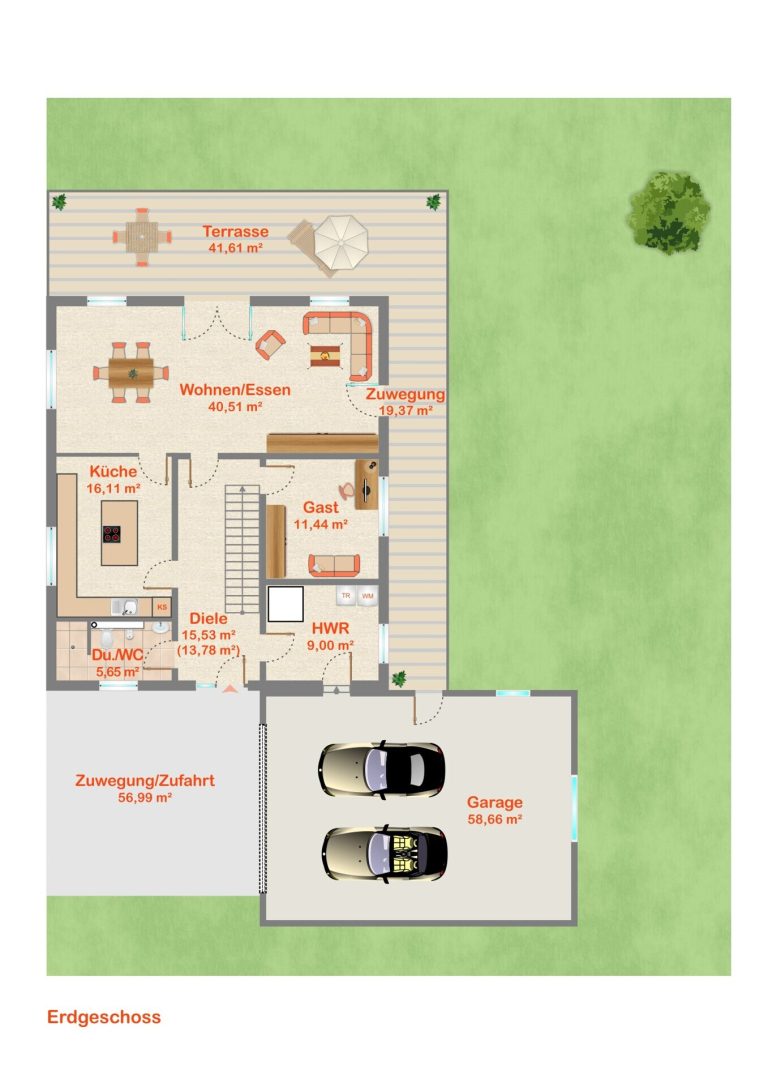 Immobilienangebot - Reichweiler - Alle - Wunderschönes, geräumiges Einfamilienhaus bei Freisen in ruhiger Wohnlage mit Top Autobahnanbindung!