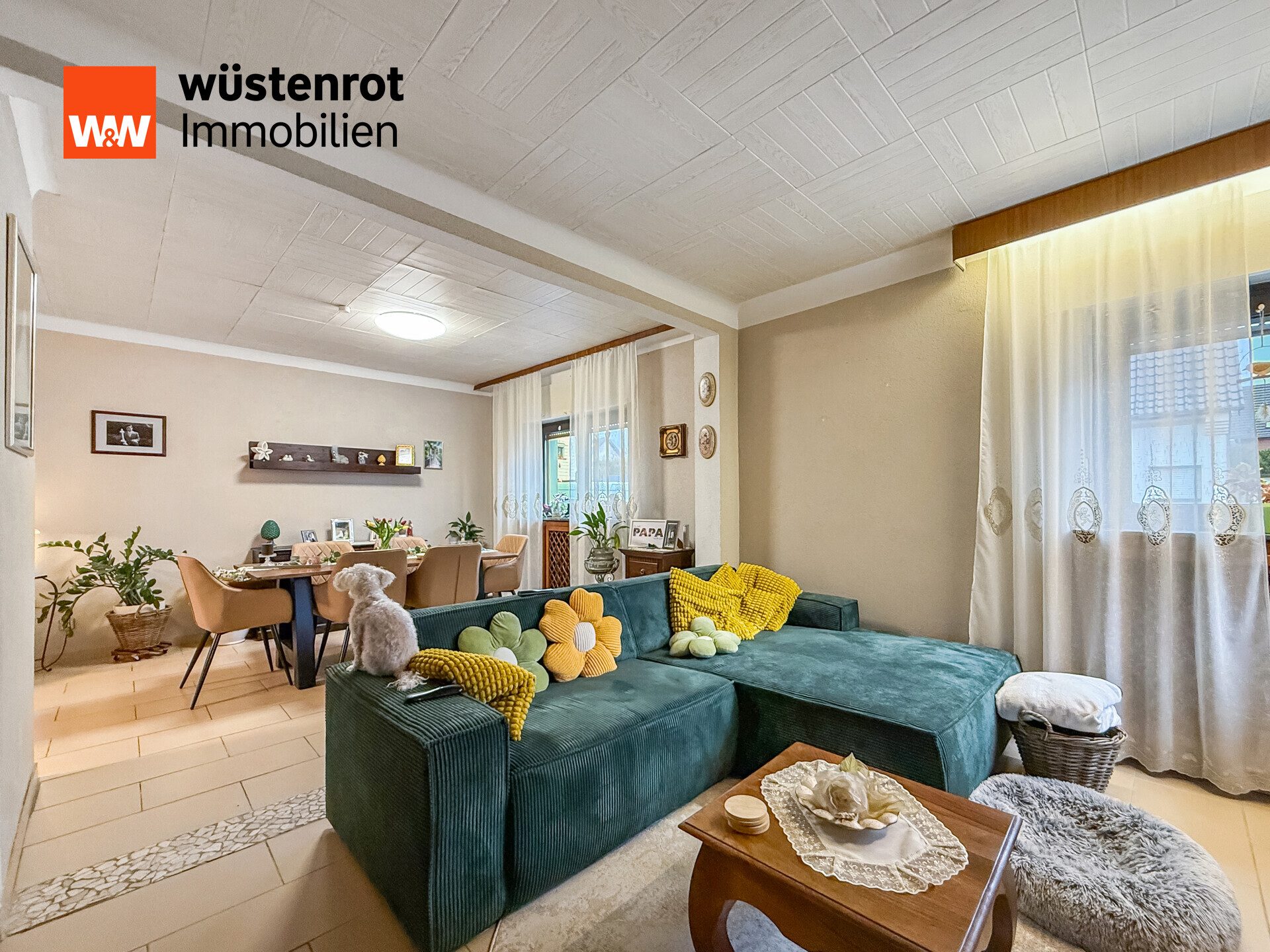 Immobilienangebot - Völklingen - Alle - Wohnen am Heidstock – Gepflegte Immobilie mit sonniger Terrasse & Garage