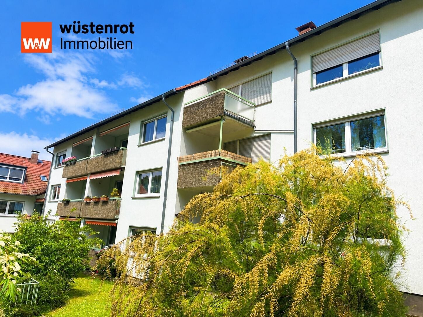 Immobilienangebot - Frankfurt am Main / Berkersheim - Alle - Familienfreundliche 3,5-Zimmer-Wohnung mit Balkon in ruhiger Lage von Frankfurt/Berkersheim