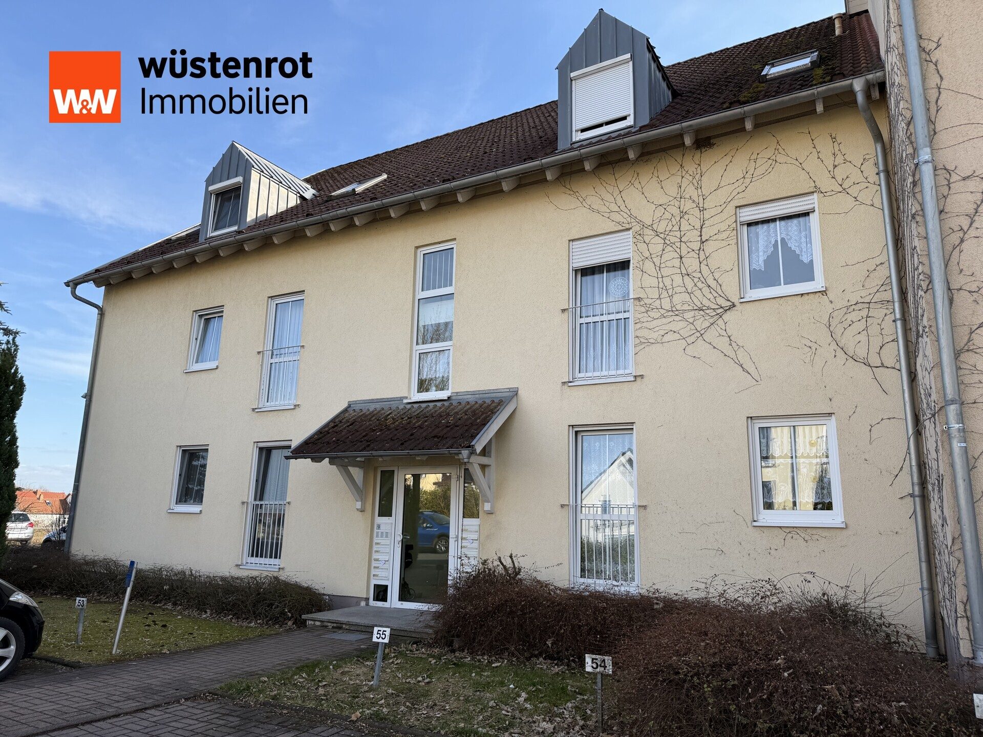 Immobilienangebot - Eisenach - Alle - Vermietete 2-Zimmer-Erdgeschosswohnung mit Stellplatz - ideal für Kapitalanleger & Eigennutzer