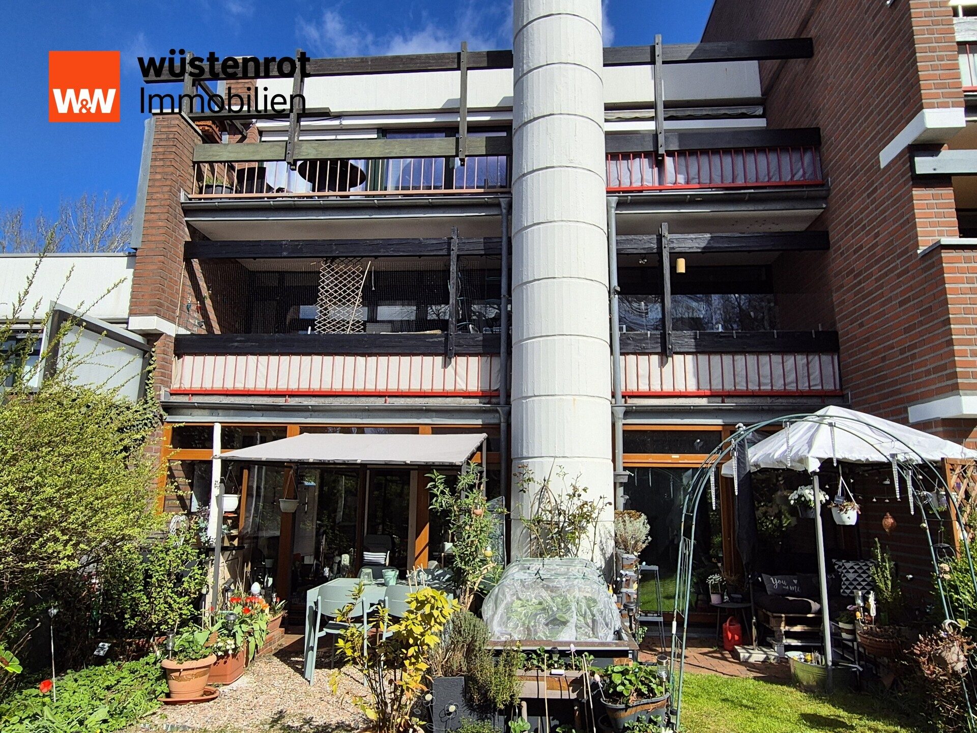 Immobilienangebot - Geesthacht - Alle - Gepflegte Wohnung mit Garten in Geesthacht...