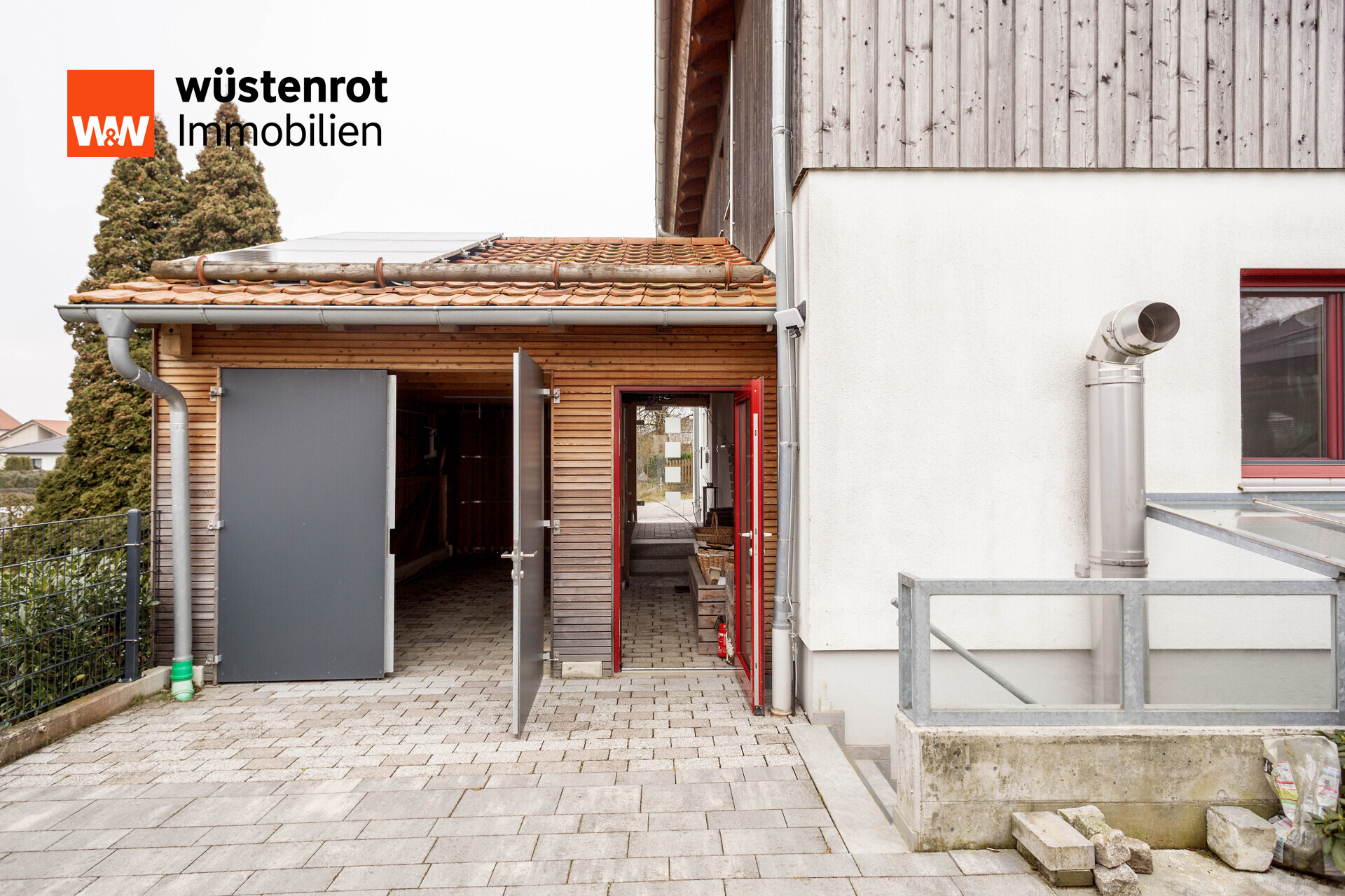 Immobilienangebot - Pfaffenhofen an der Ilm / Affalterbach - Alle - Mit A+ energetisch top! Modernes Familienhaus mit großer Einliegerwohnung und Pool