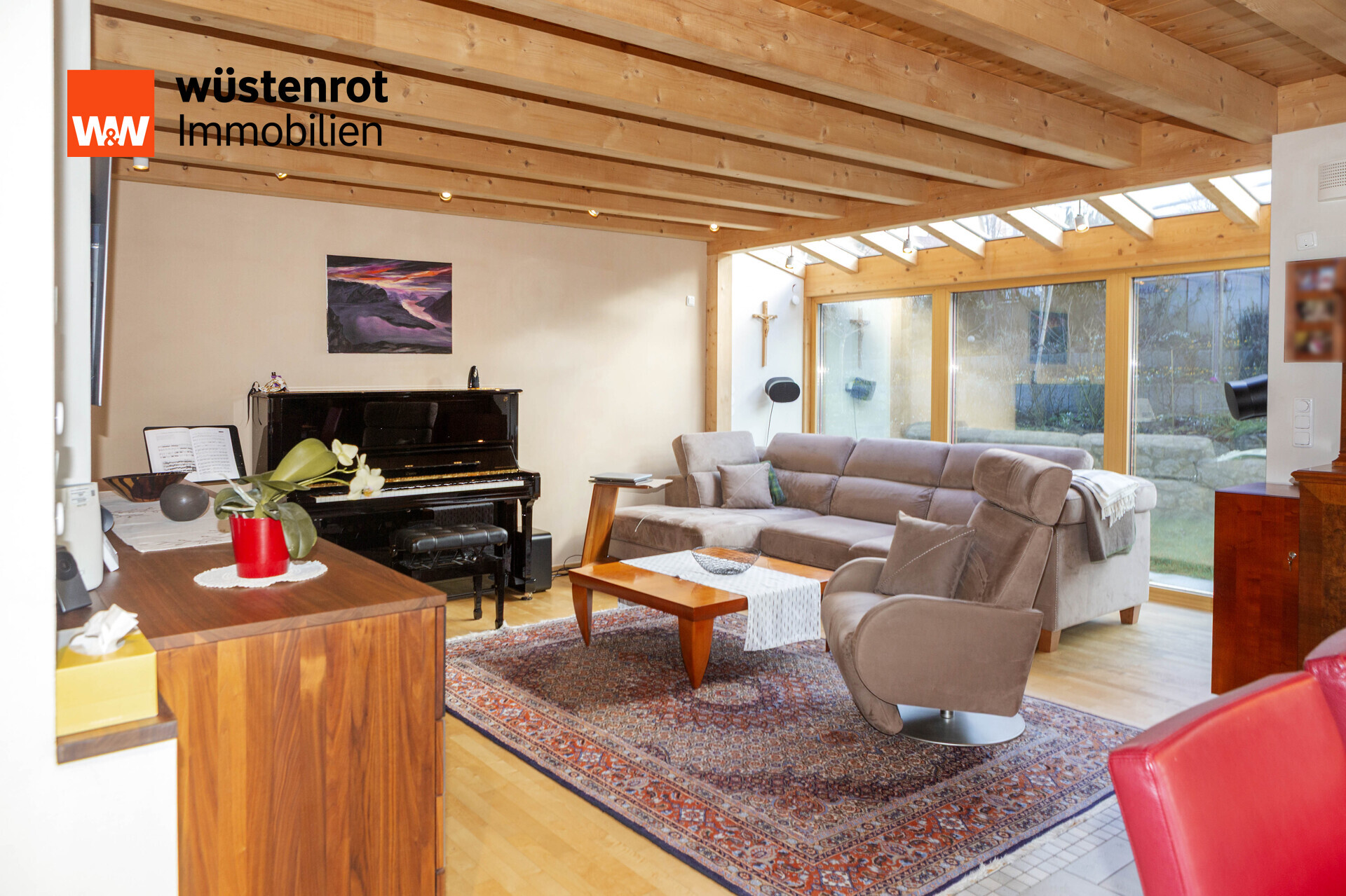 Immobilienangebot - Pfaffenhofen an der Ilm / Affalterbach - Alle - Mit A+ energetisch top! Modernes Familienhaus mit großer Einliegerwohnung und Pool